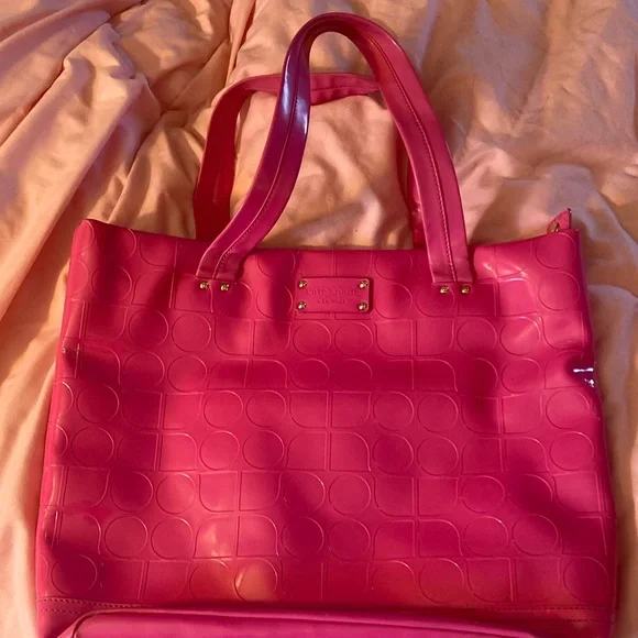 Kate Spade Pink Tote Bag - Picture 1 of 6